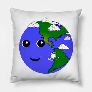 Cute Earth Pillow