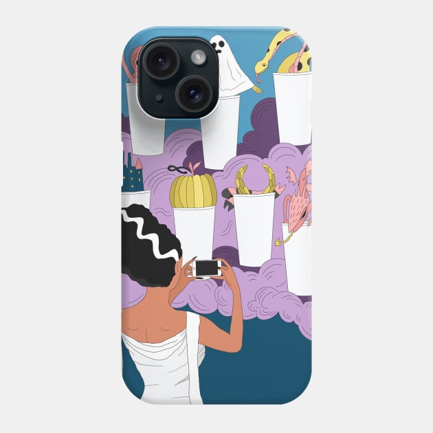 Seven of Lattes Phone Case by MyNameisAlex