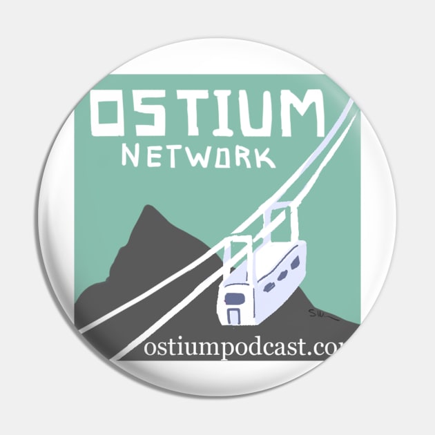 Ostium Network Pin by The Ostium Network Merch Store