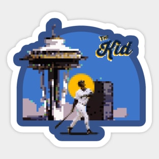 Ken Griffey Jr. Swing Sticker for Sale by RatTrapTees