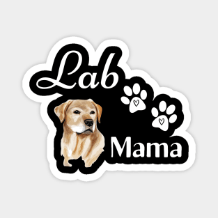 Lab Mama - Labrador Retriever Dog Magnet