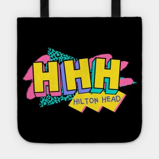 Retro 90s Hilton Head HHH / Rad Memphis Style / 90s Vibes Tote