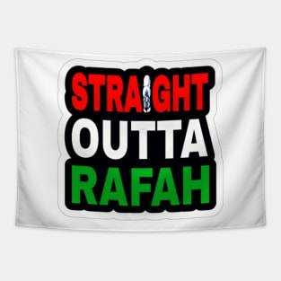Straight Outta Rafah - Sticker - Front Tapestry