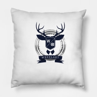 Wheelart Deer head Pillow