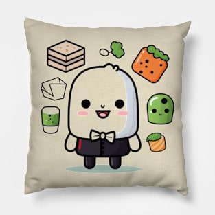 kawaii Taco T-Shirt cute potatofood funny japan Pillow