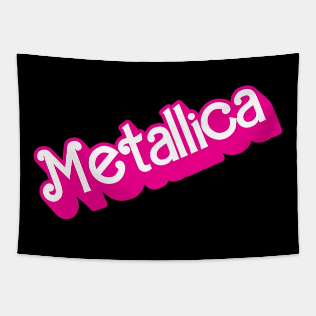 Metallica x Barbie Tapestry by 414graphics