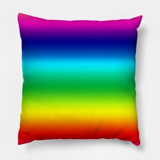 Rainbow Print Pillow