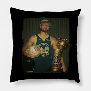 Stephen Curry Vintage Pillow