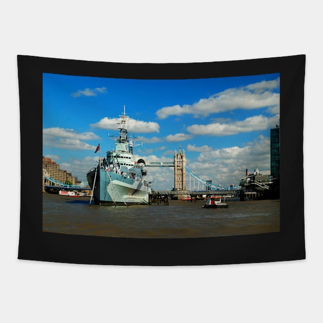 HMS Belfast Tapestry by RichardGibb