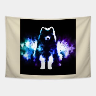 Samoyed Bjelkier Watercolor Tapestry