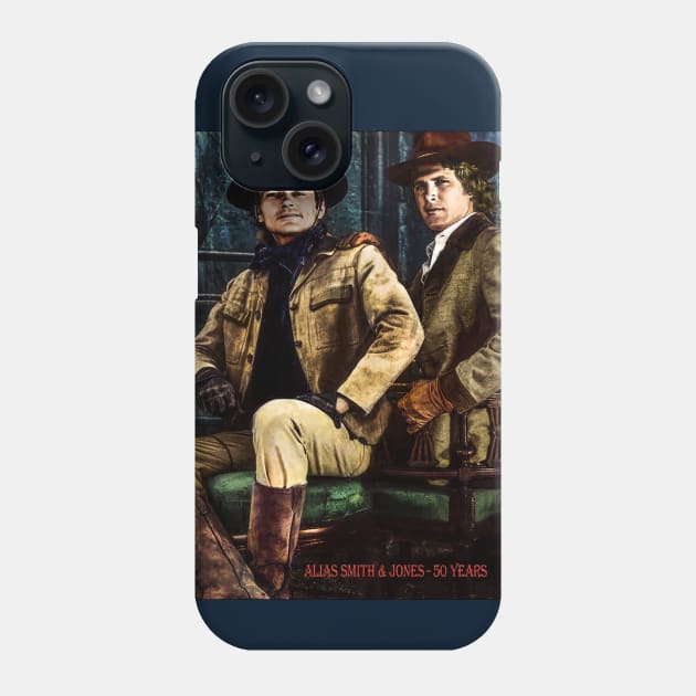 Alias Smith & Jones 50 Years Phone Case by WichitaRed