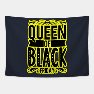 black friday, yellow and black friday Tapestry