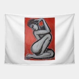 Posture 2 - Female Nude Tapestry