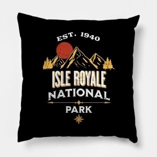 Isle Royale National Park Pillow