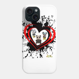 Panda Family Phone Case