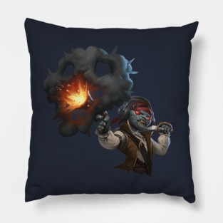 Way of the Screaming Gun Pillow