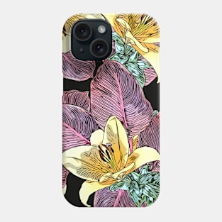 Blossoms in the dark Phone Case