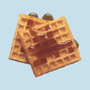 Yummy Food Waffles T-Shirt