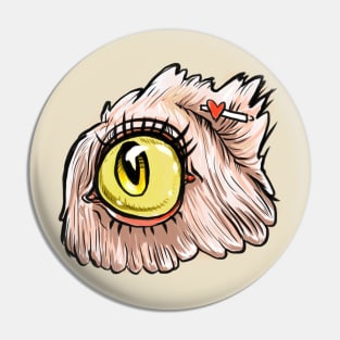 Cyclops Dog Pin