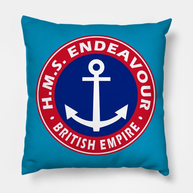 HMS Endeavour Pillow by Lyvershop