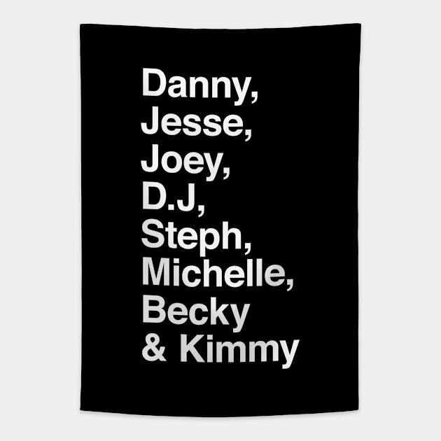 Fuller House Tapestry by cats_foods_tvshows