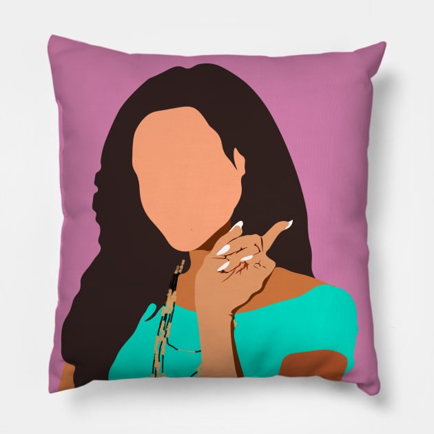 Santana Pillow by sadieillust