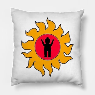 MINIFIG IN SUN DESIGN Pillow