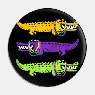 Mardi Gras Women Men Kids Pin