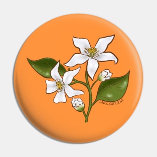 Orange Blossom Pin