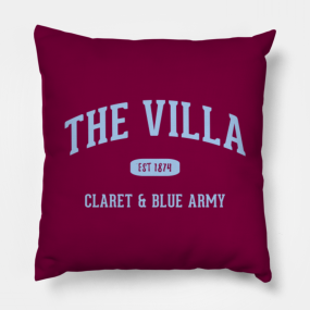 Aston Villa Pillows Teepublic