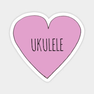 UKULELE LOVE Magnet