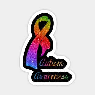 Autism Awareness Ribbon Shirts For Women Men Kids Magnet