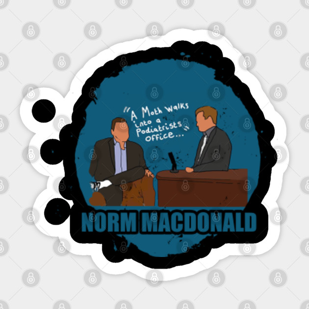 norm macdonald live - Norm Macdonald - Sticker