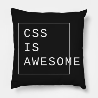 css is awesome webdesign Pillow