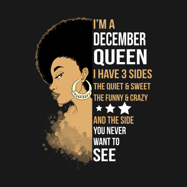 I'm A Strong Melanin December Queen by FilerMariette