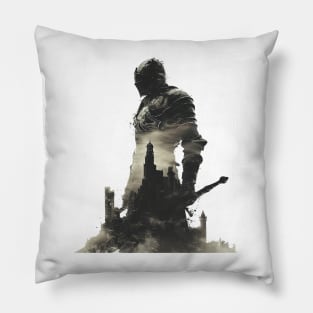 dark soul Pillow