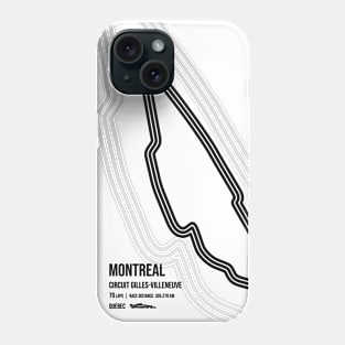 Montreal Race Track Phone Case