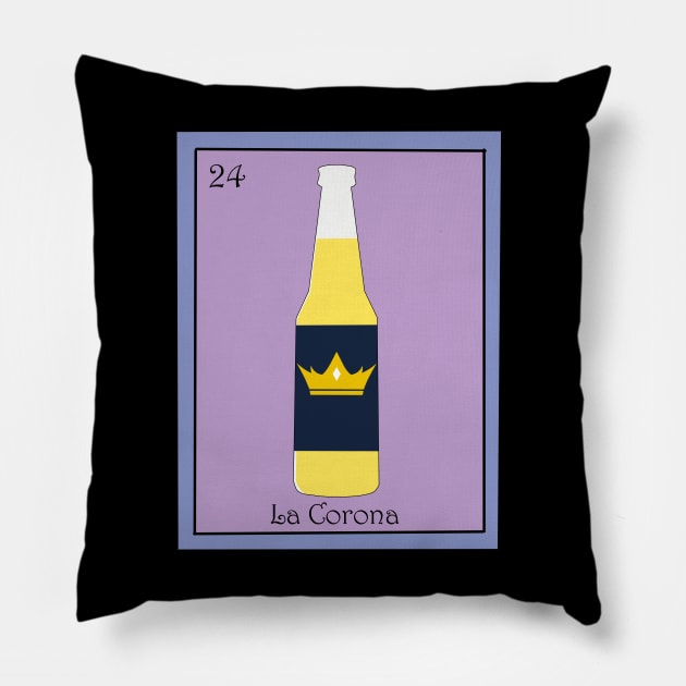 La Corona Pillow by garciajey