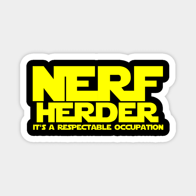 Nerf Herder Magnet by mentaone