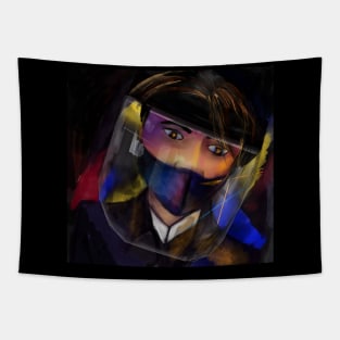 Sic fi character Tapestry