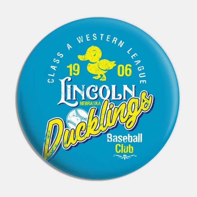 Lincoln Ducklings Pin by MindsparkCreative