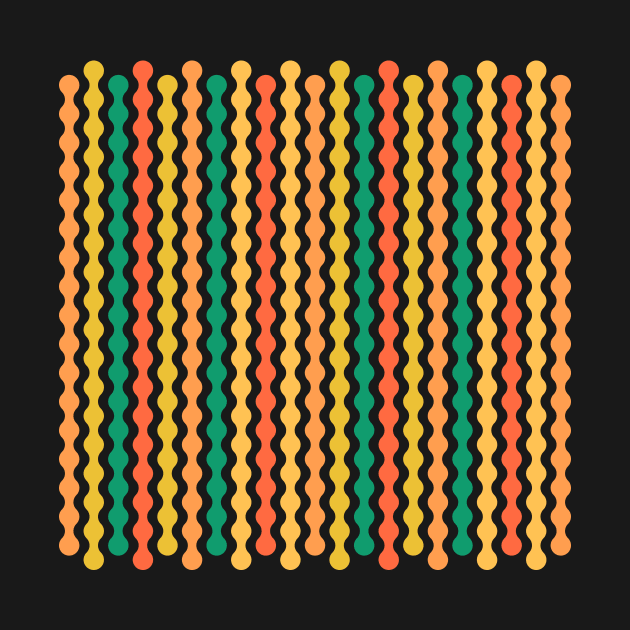 Green, Orange, Red | Formas coloridas lineales | Linear colorful shapes | 線形のカラフルな形 | Formes colorées linéaires | Lineare bunte Formen | Forme colorate lineari by Zaztrozzi