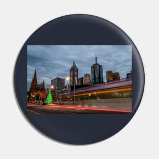 Federation Square Melbourne - Christmas 2018 Pin