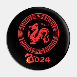 Year of the Dragon 2024 Pin