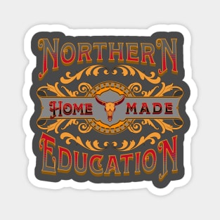 Northern Homemade Education Vintage Magnet