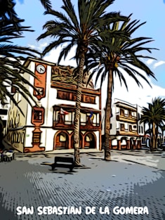 San Sebastian De La Gomera plaza Magnet