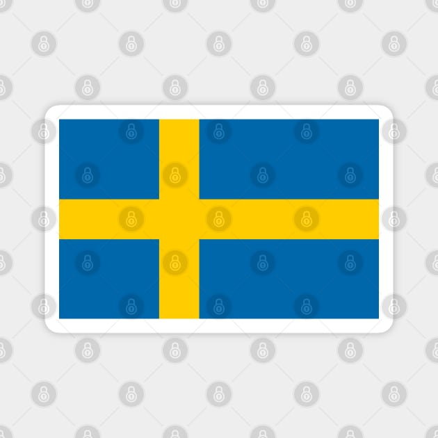 Sweden flag Magnet by PedroVale