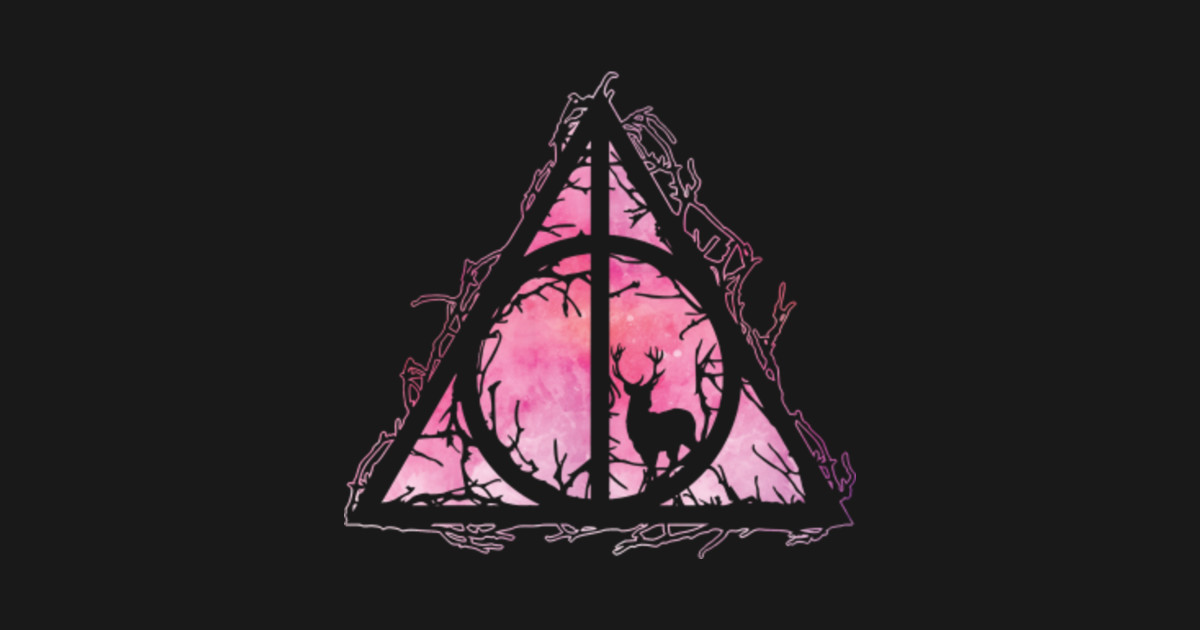 Harry Potter Deathly hallows Prongs in the forbidden forest