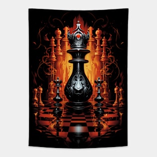 Chess Inferno Tapestry