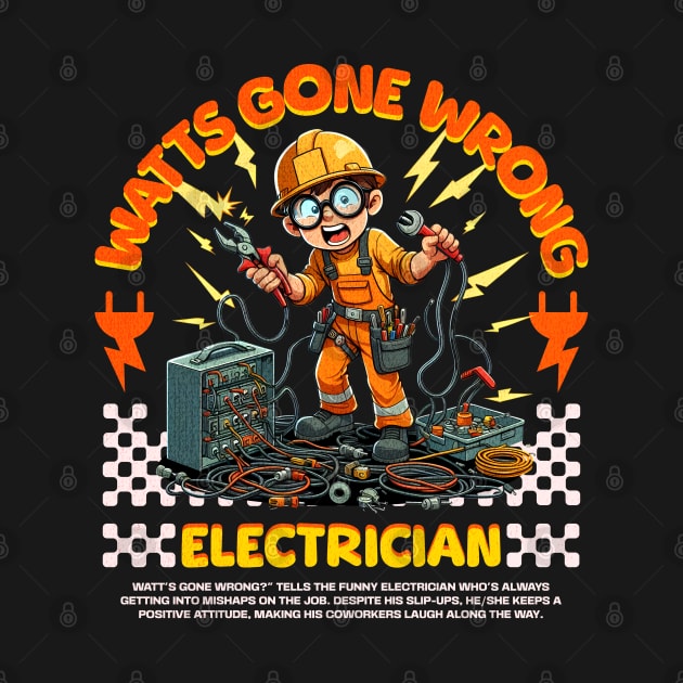 Funny Electrician by Create Magnus